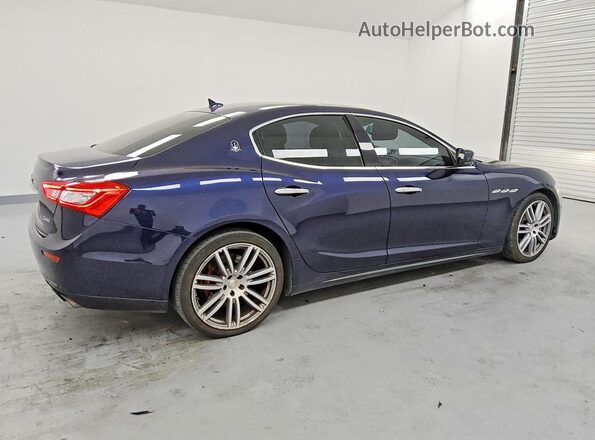 ZAM57RTA2G1183833 2016 MASERATI GHIBLI Blue უკანა მარჯვენა