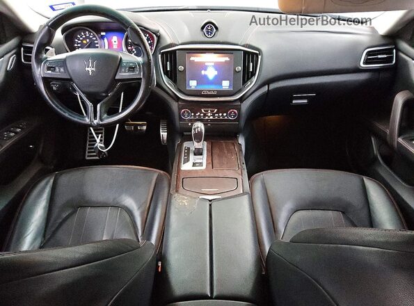 ZAM57RTA2G1183833 2016 MASERATI GHIBLI Blue წინა პანელის ხედი
