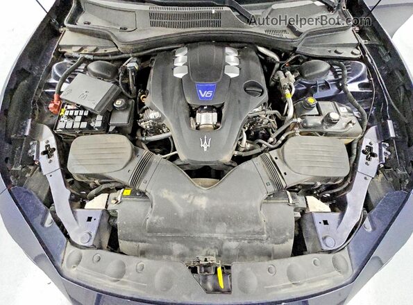 ZAM57RTA2G1183833 2016 MASERATI GHIBLI Blue უკანა სალონის ხედი