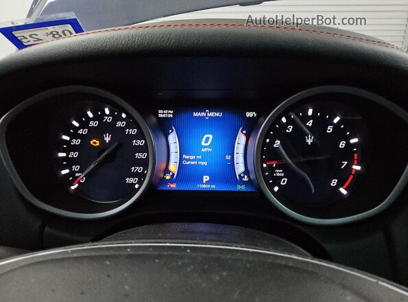 ZAM57RTA2G1183833 2016 MASERATI GHIBLI Blue 