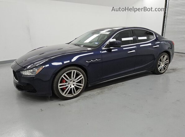 ZAM57RTA2G1183833 2016 MASERATI GHIBLI Blue 