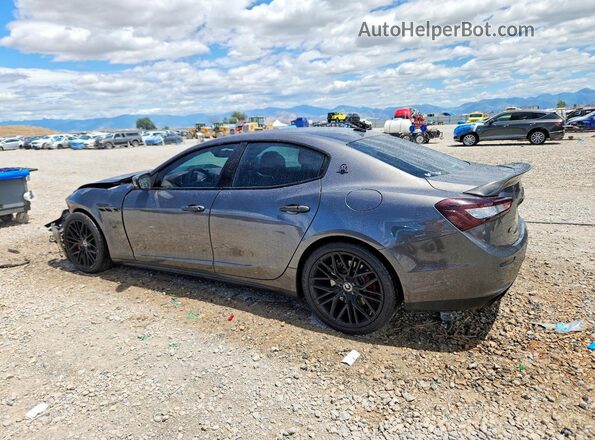 ZAM57RTA2H1224138 2017 MASERATI GHIBLI Gray Задня ліва чверть