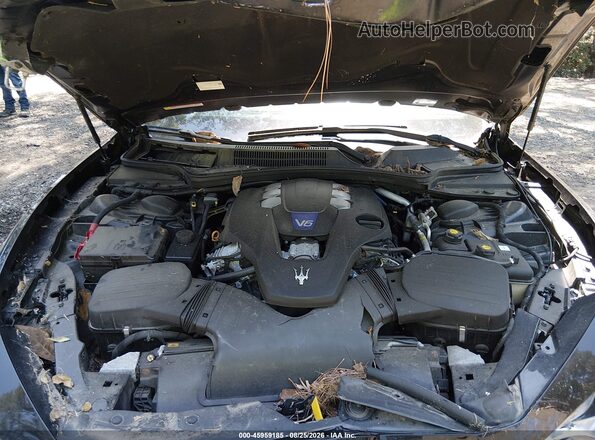 ZAM57RTA8G1188017 2016 MASERATI GHIBLI Black Rear view