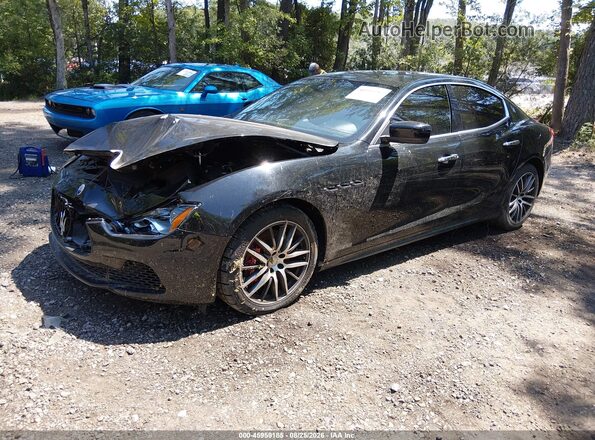 ZAM57RTA8G1188017 2016 MASERATI GHIBLI Black Front left