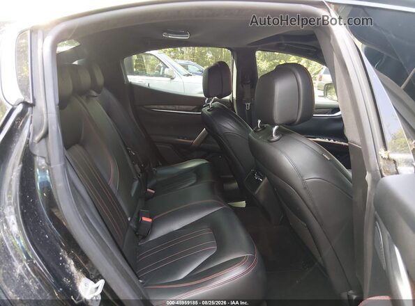 ZAM57RTA8G1188017 2016 MASERATI GHIBLI Black VIN sticker view