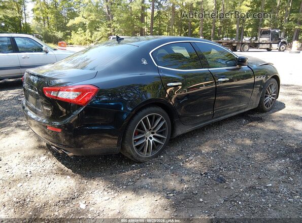ZAM57RTA8G1188017 2016 MASERATI GHIBLI Black Rear right