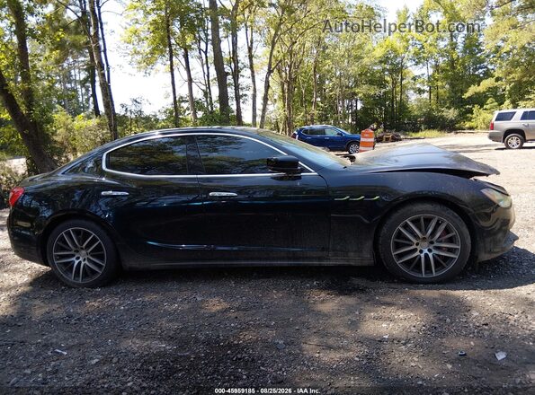 ZAM57RTA8G1188017 2016 MASERATI GHIBLI Black Rear interior view