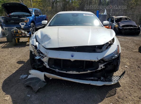 ZAM57RTLXH1198857 2017 MASERATI GHIBLI White Vista frontal
