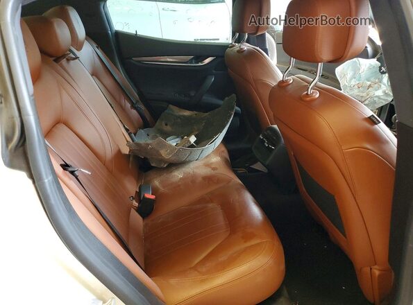 ZAM57XSA0K1319407 2019 MASERATI GHIBLI Белый Вид задних сидений