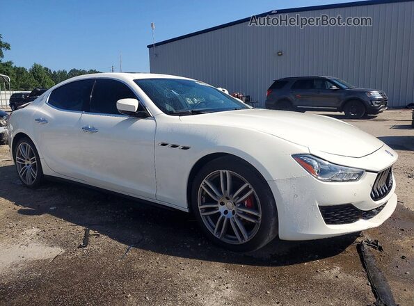 ZAM57XSA1J1281376 2018 MASERATI GHIBLI White Przód prawy