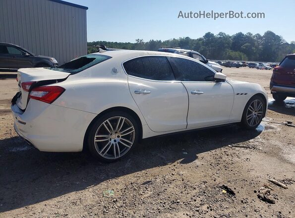 ZAM57XSA1J1281376 2018 MASERATI GHIBLI White Tył prawy