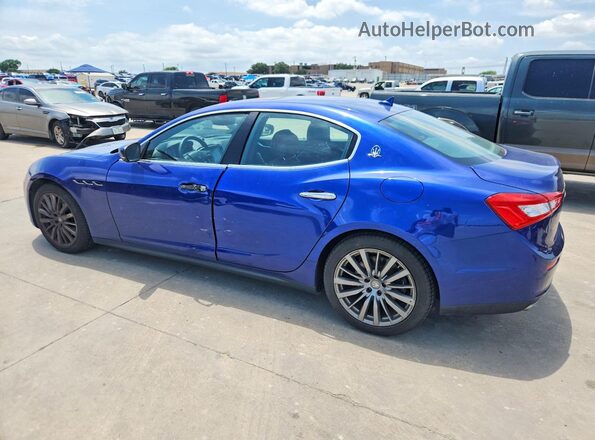 ZAM57XSA2H1197223 2017 MASERATI GHIBLI Blue უკანა მარცხენა