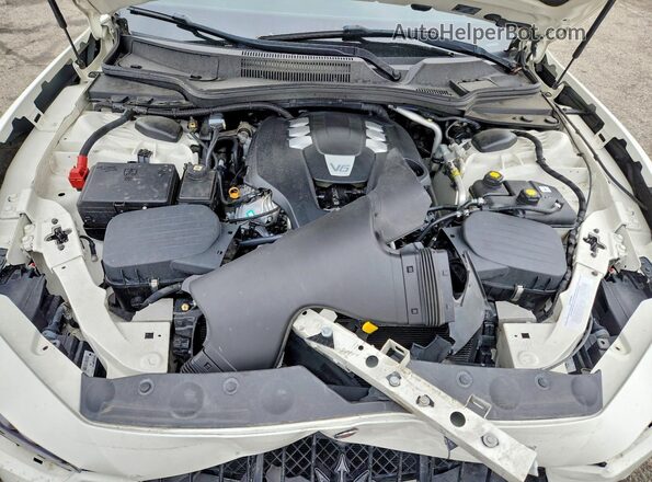 ZAM57XSA3H1251452 2017 MASERATI GHIBLI White უკანა სალონის ხედი
