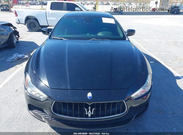 ZAM57XSA4H1206164 2017 MASERATI GHIBLI Black Vista del cuadro de instrumentos