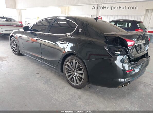 ZAM57XSA4J1299872 2018 MASERATI GHIBLI Black Tył lewy