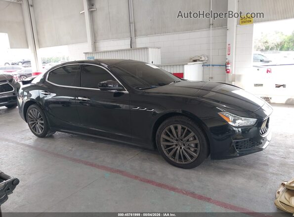 ZAM57XSA4J1299872 2018 MASERATI GHIBLI Black Widok wnętrza z tyłu
