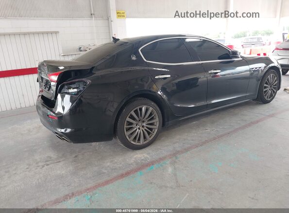 ZAM57XSA4J1299872 2018 MASERATI GHIBLI Black Tył prawy