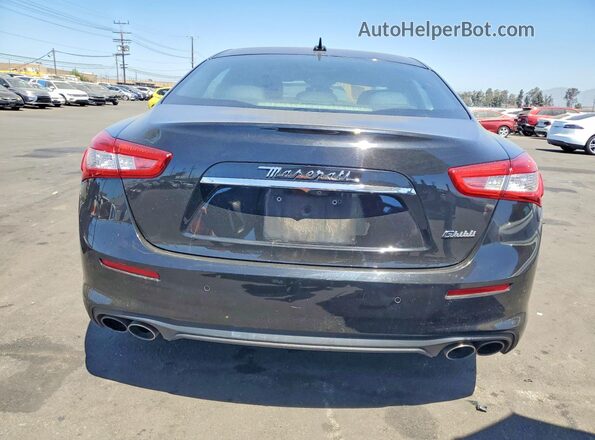 ZAM57XSA5L1345065 2020 MASERATI GHIBLI Black Widok z tyłu