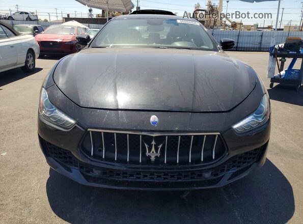 ZAM57XSA5L1345065 2020 MASERATI GHIBLI Black Widok z przodu
