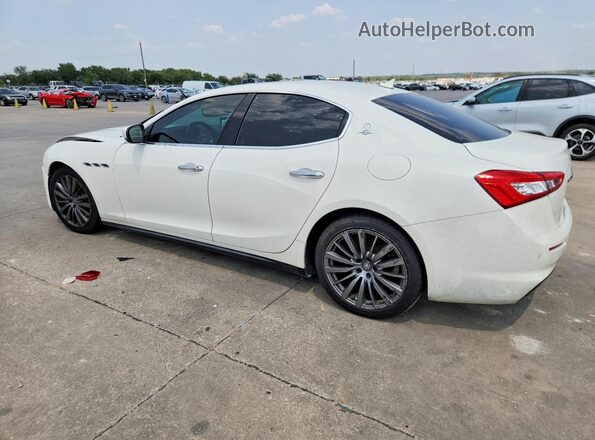 ZAM57XSA7L1344418 2020 MASERATI GHIBLI White Rear left