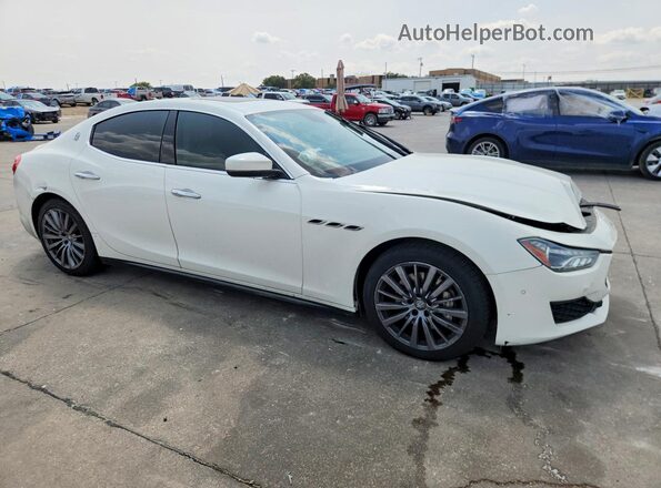 ZAM57XSA7L1344418 2020 MASERATI GHIBLI White Front right