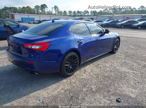 ZAM57XSA8G1181011 2016 MASERATI GHIBLI Blue Tył prawy