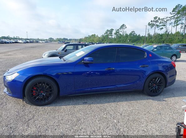 ZAM57XSA8G1181011 2016 MASERATI GHIBLI Blue Widok wnętrza 360 stopni