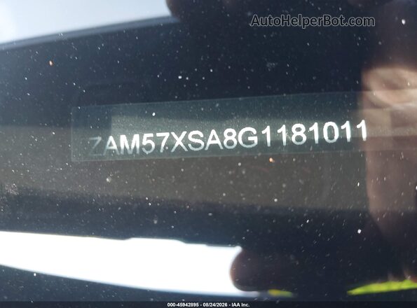 ZAM57XSA8G1181011 2016 MASERATI GHIBLI Blue Widok komory silnika