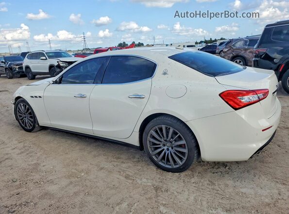 ZAM57XSA8K1328257 2019 MASERATI GHIBLI White უკანა მარცხენა