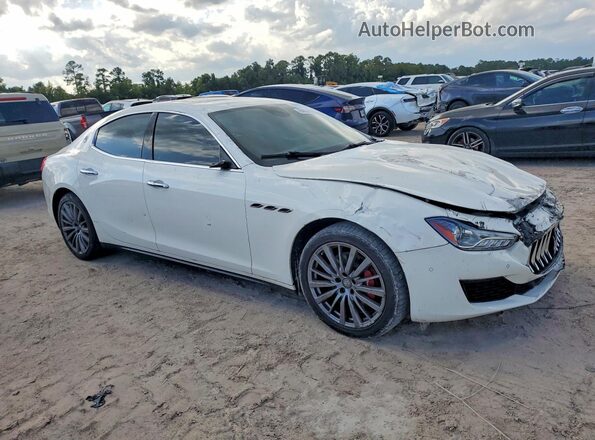 ZAM57XSA8K1328257 2019 MASERATI GHIBLI White წინა მარჯვენა