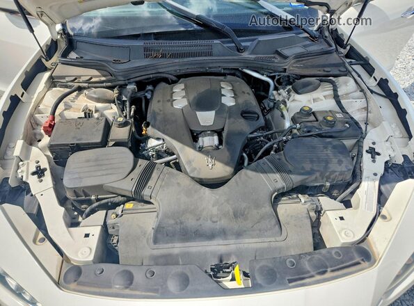 ZAM57XSA9H1218746 2017 MASERATI GHIBLI White უკანა სალონის ხედი