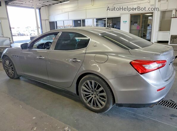 ZAM57XSAXH1238309 2017 MASERATI GHIBLI Gray Задня ліва чверть