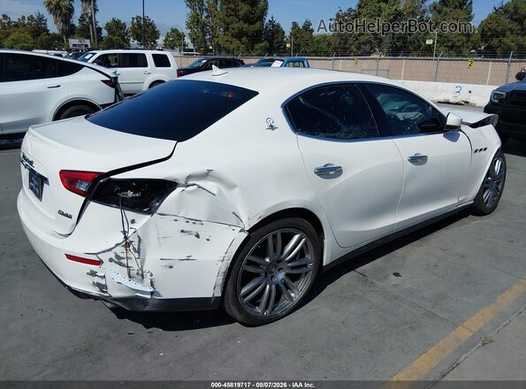 ZAM57XSL1H1226311 2017 MASERATI GHIBLI White Rear right