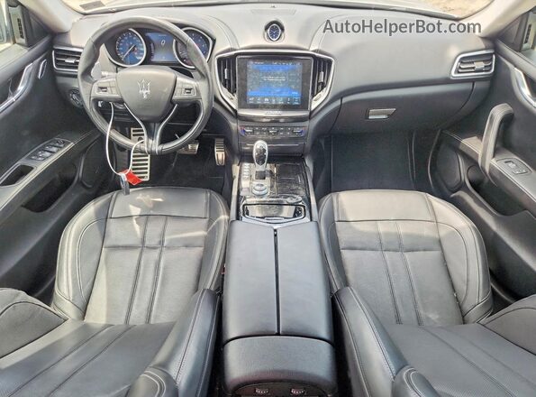 ZAM57XSS4J1304934 2018 MASERATI GHIBLI Gray წინა პანელის ხედი
