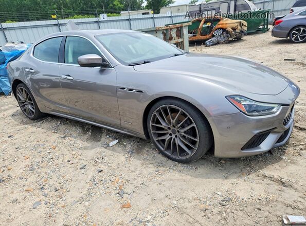 ZAM57XSS4J1304934 2018 MASERATI GHIBLI Gray წინა მარჯვენა