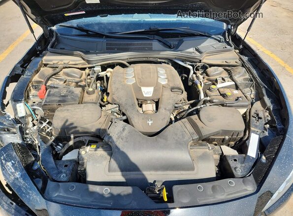 ZAM57XSS9H1249763 2017 MASERATI GHIBLI Black Vista interior trasera