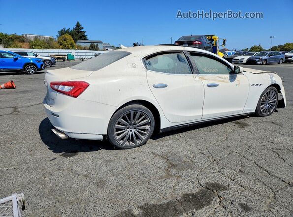 ZAM57YSA8J1300480 2018 MASERATI GHIBLI White Tył prawy