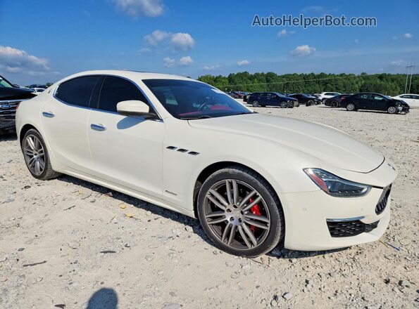 ZAM57YSL3K1326259 2019 MASERATI GHIBLI White წინა მარჯვენა