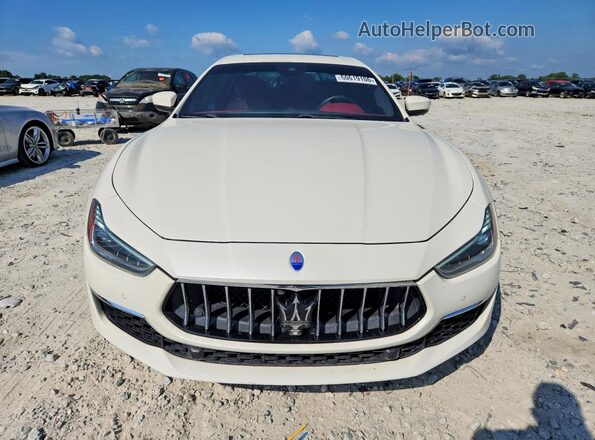 ZAM57YSL3K1326259 2019 MASERATI GHIBLI White წინა ხედი
