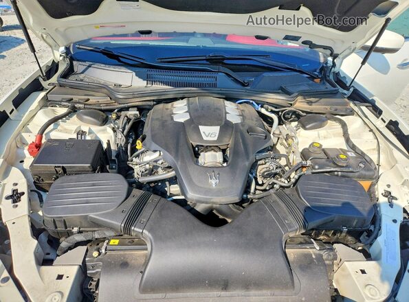 ZAM57YSL3K1326259 2019 MASERATI GHIBLI White უკანა სალონის ხედი
