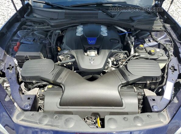 ZAM57YSS4J1281516 2018 MASERATI ALL OTHER Blue Вид підкапотного простору