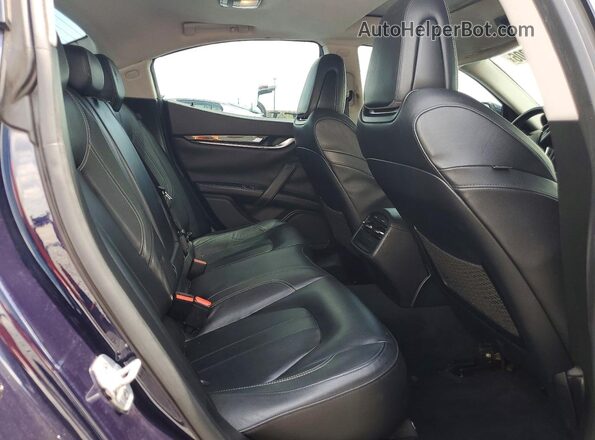 ZAM57YSS4J1281516 2018 MASERATI ALL OTHER Blue Вид задньої частини салону
