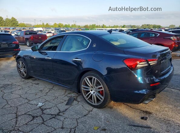 ZAM57YSS4M1369972 2021 MASERATI GHIBLI Blue Задня ліва чверть