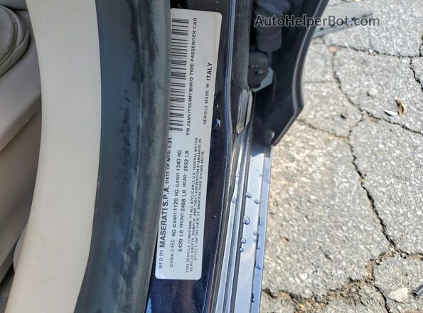 ZAM57YSS4M1369972 2021 MASERATI GHIBLI Blue Вид підкапотного простору