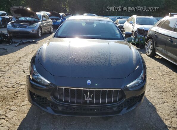 ZAM57YTA1J1269507 2018 MASERATI GHIBLI Black Front view