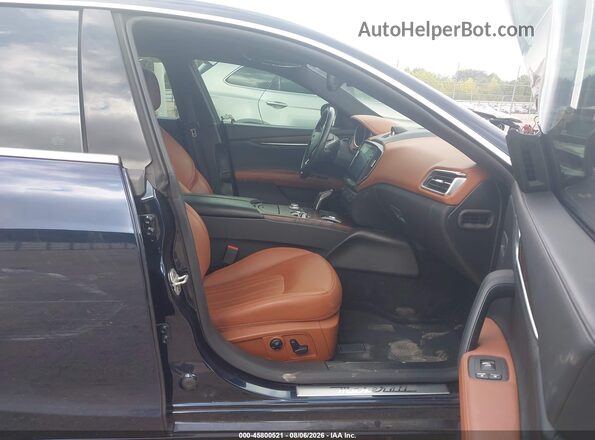 ZAM57YTL1K1322130 2019 MASERATI GHIBLI Blue Front interior view