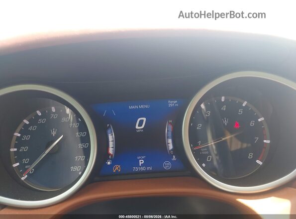 ZAM57YTL1K1322130 2019 MASERATI GHIBLI Blue Rear seats view