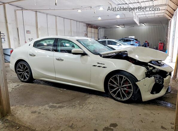 ZAM57YTM9NX399774 2022 MASERATI GHIBLI White Առջևի աջ