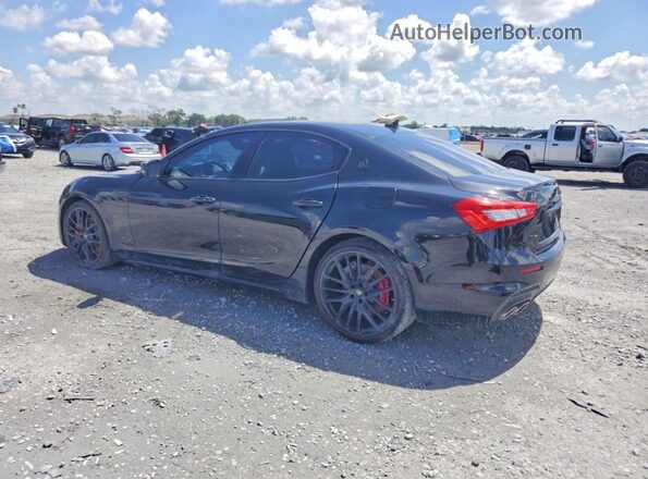 ZAM57YTS3K1315932 2019 MASERATI GHIBLI Black უკანა მარცხენა