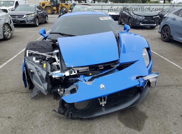ZAMBMRAB9P0422078 2023 MASERATI MC20 Синий Вид спереди